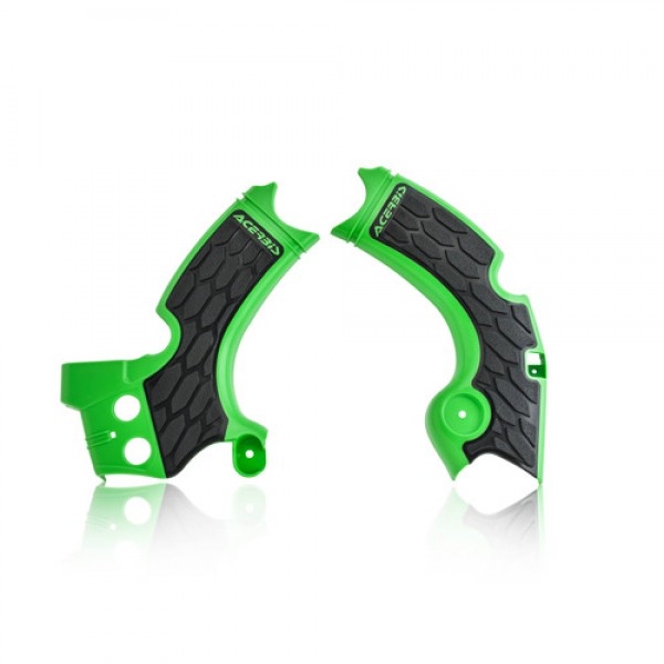 Chrániče rámu Acerbis X-GRIP KXF 250 15/20 zeleno čierne