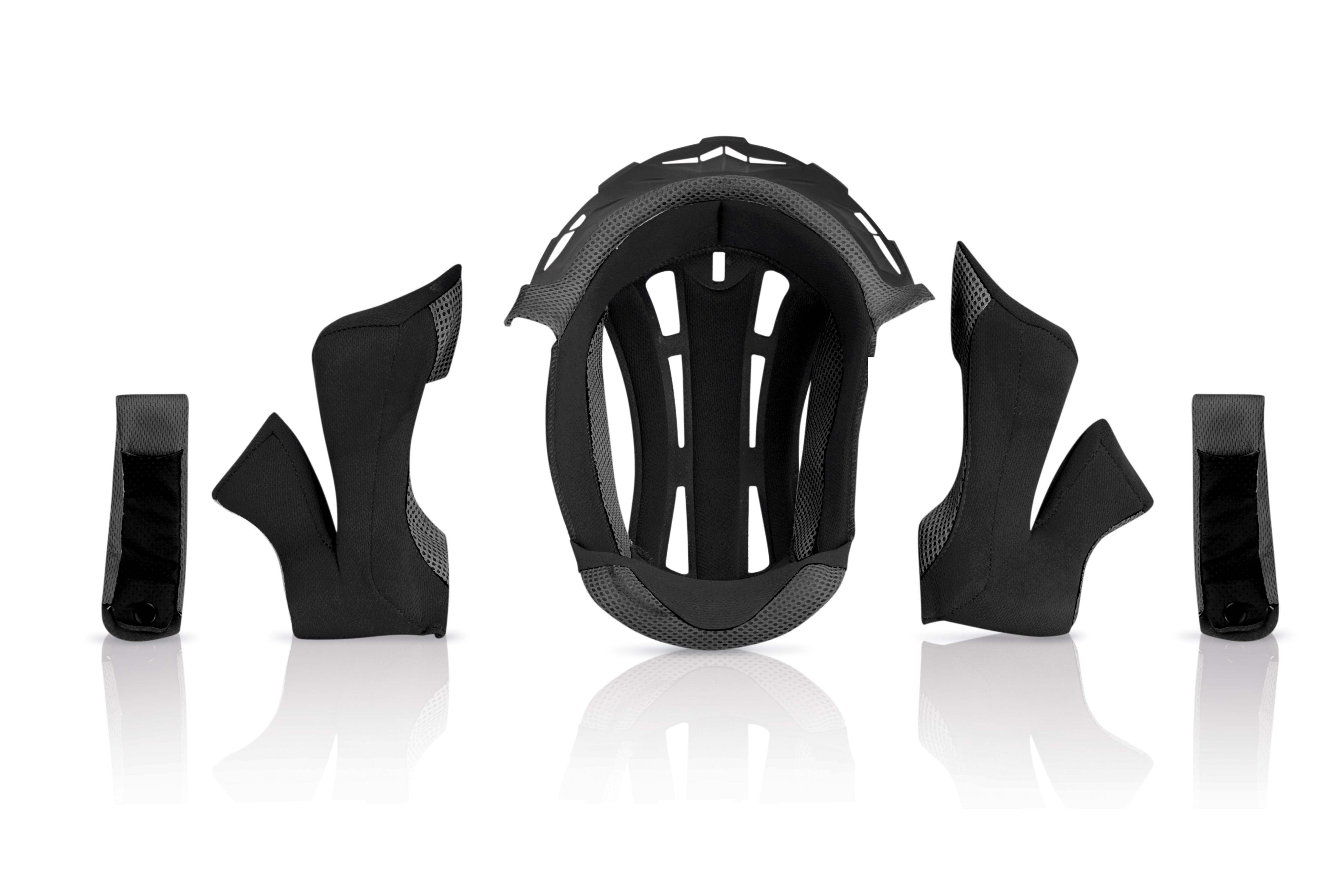 Vnútorné polstrovanie Acerbis Innerlining Impact 14 - BLACK/GREY